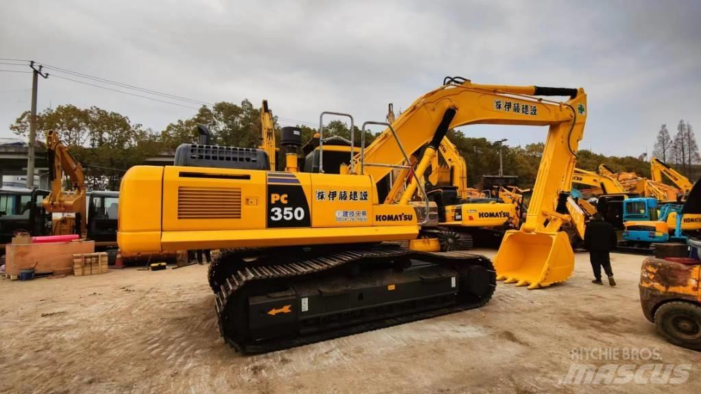 Komatsu PC 350 حفارات زحافة