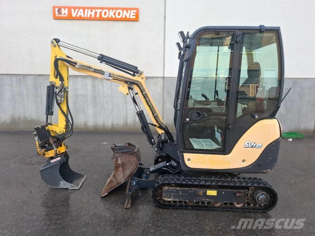 Yanmar SV 18 حفارات صغيرة أقل من 7 طن (حفارات صغيرة)