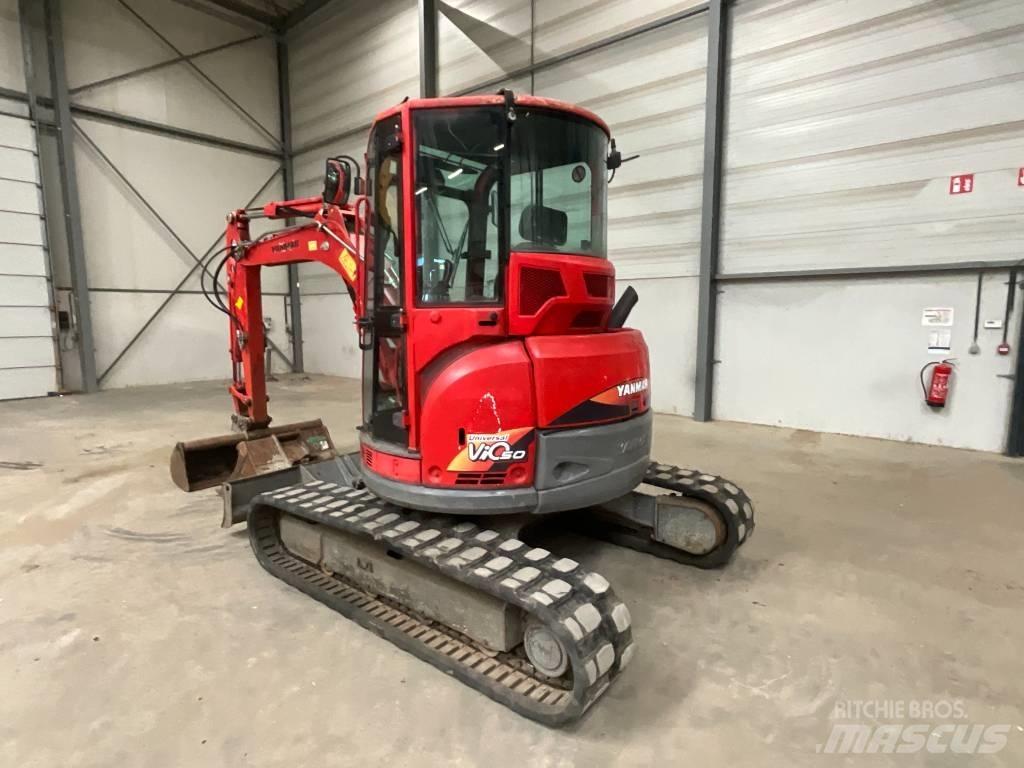 Yanmar Vio 50 U حفارات صغيرة أقل من 7 طن (حفارات صغيرة)