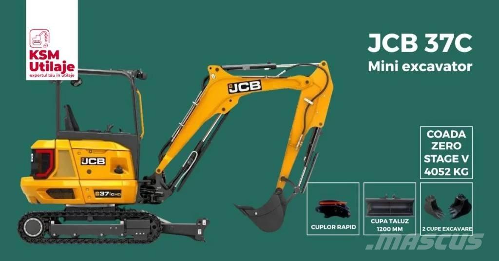 JCB 37C حفارات صغيرة أقل من 7 طن (حفارات صغيرة)