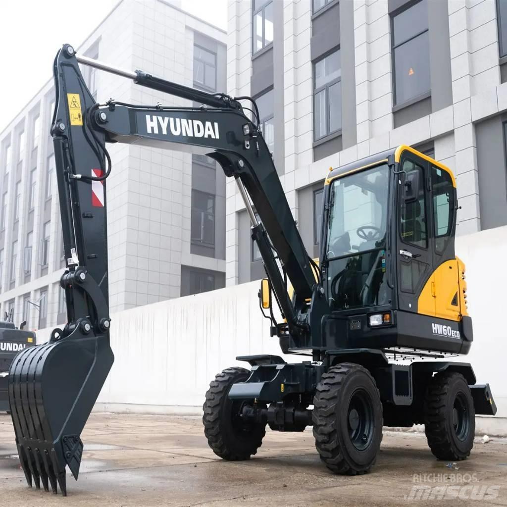 Hyundai HW 60 Eco حفارات بعجل