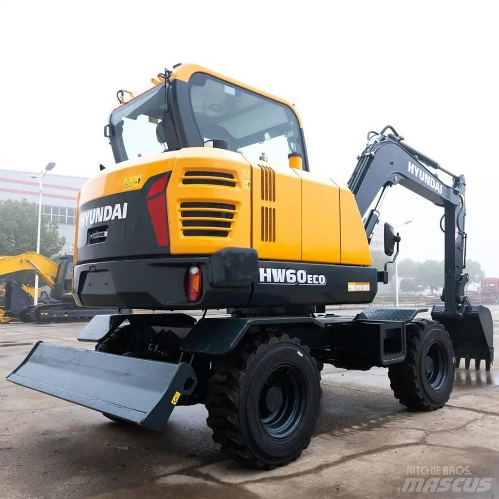 Hyundai HW 60 Eco حفارات بعجل