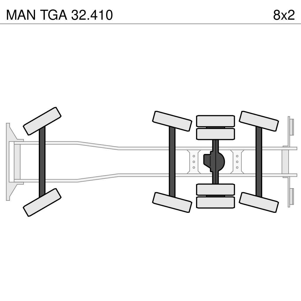 MAN TGA 32.410 شاحنات قلابة