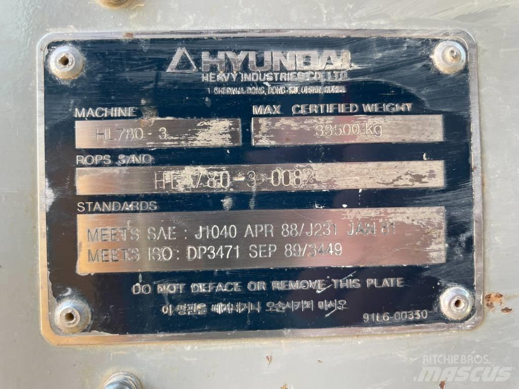 Hyundai HL 780-3 لوادر بعجل