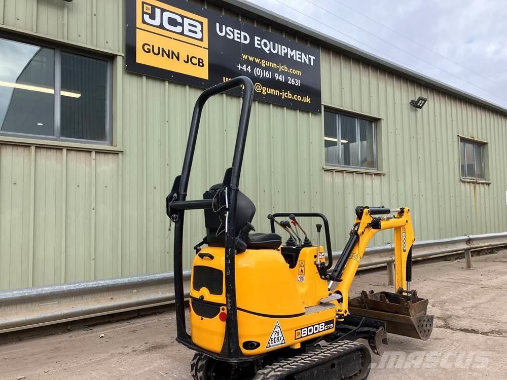 JCB MICRO 8008 حفارات صغيرة أقل من 7 طن (حفارات صغيرة)