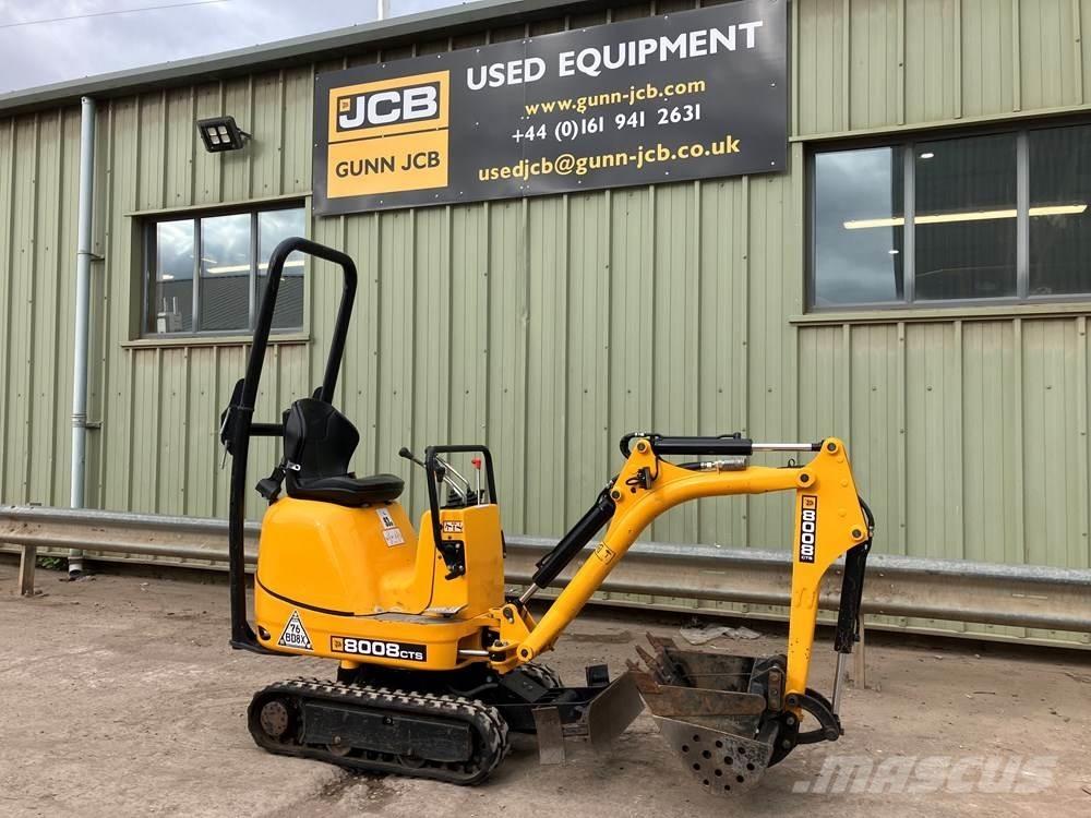 JCB MICRO 8008 حفارات صغيرة أقل من 7 طن (حفارات صغيرة)