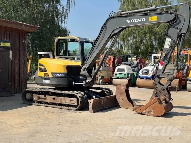 Volvo ECR 88 D حفارات وسط 7 طن - 12 طن