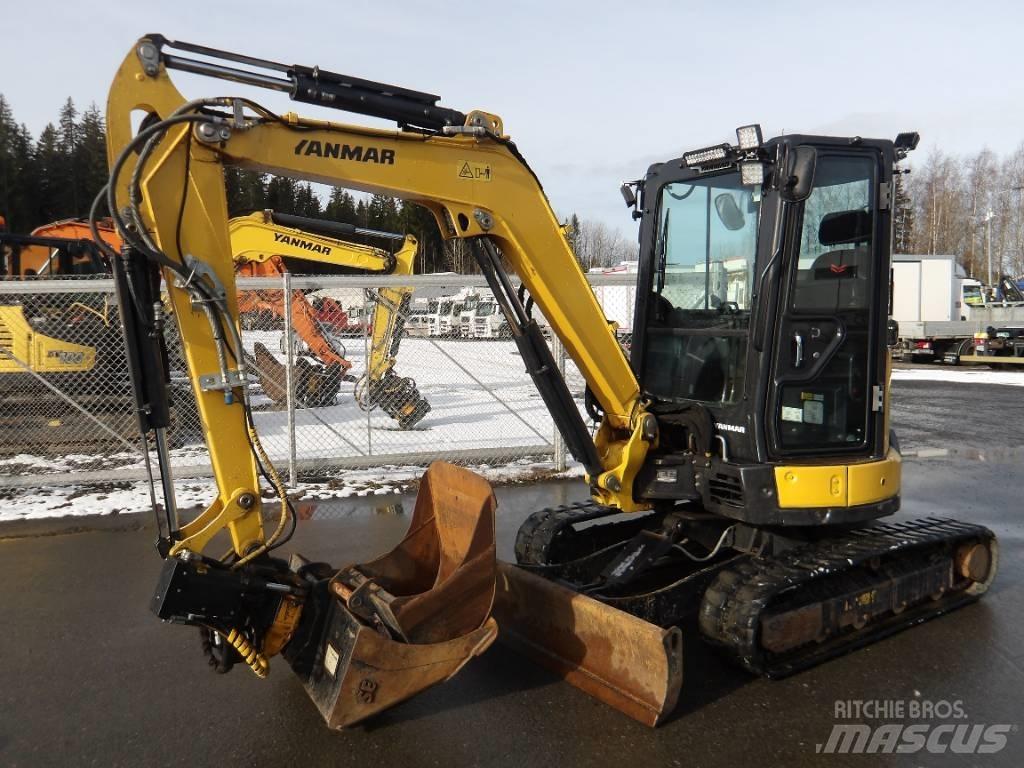 Yanmar Vio 38 حفارات صغيرة أقل من 7 طن (حفارات صغيرة)