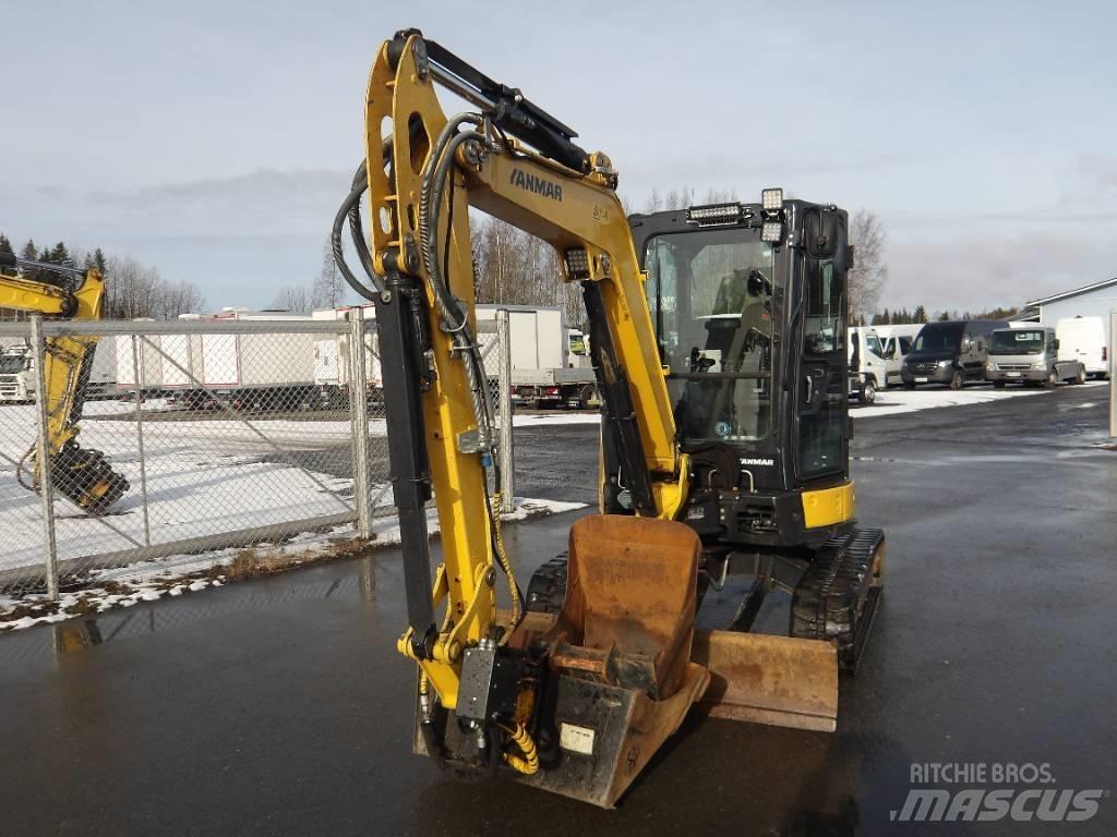 Yanmar Vio 38 حفارات صغيرة أقل من 7 طن (حفارات صغيرة)