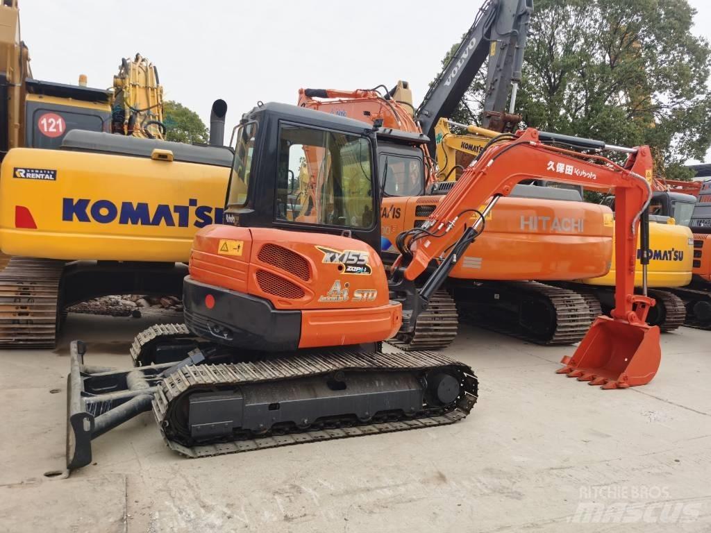 Kubota KX 155 حفارات صغيرة أقل من 7 طن (حفارات صغيرة)