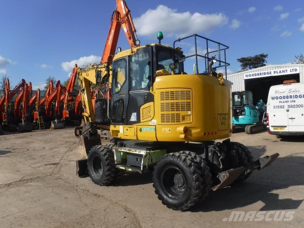 Komatsu PW118MR-11 حفارات بعجل