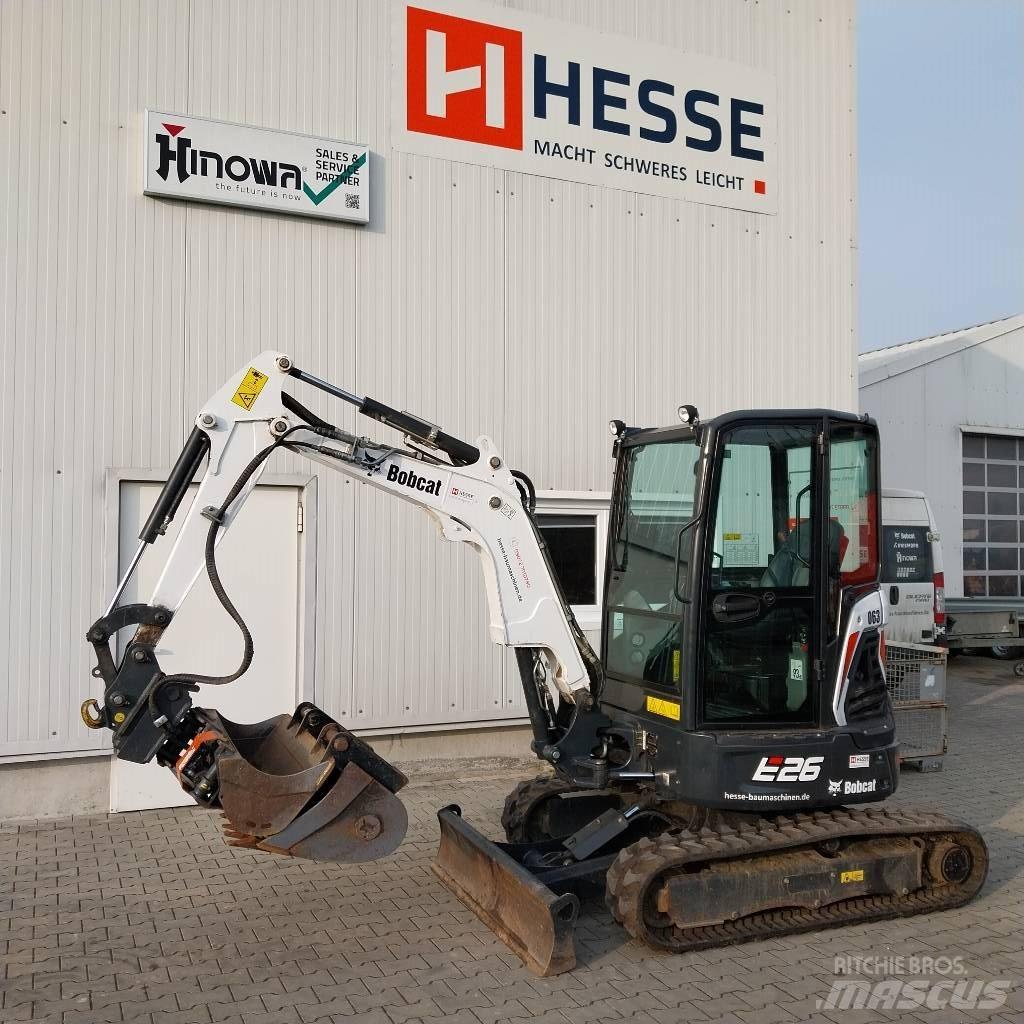 Bobcat E 26 حفارات صغيرة أقل من 7 طن (حفارات صغيرة)