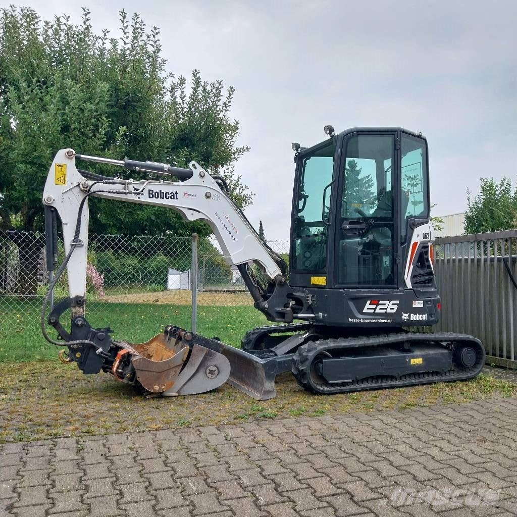 Bobcat E 26 Kabine حفارات صغيرة أقل من 7 طن (حفارات صغيرة)