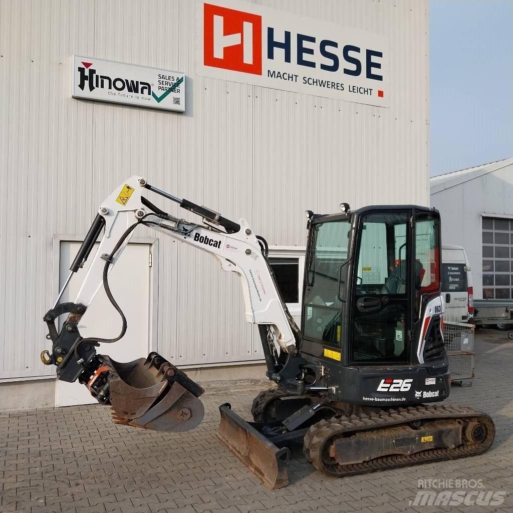 Bobcat E 26 Kabine حفارات صغيرة أقل من 7 طن (حفارات صغيرة)