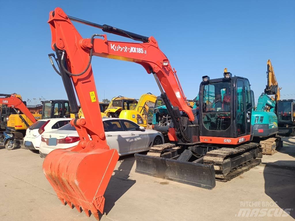 Kubota KX 185-3 حفارات صغيرة أقل من 7 طن (حفارات صغيرة)