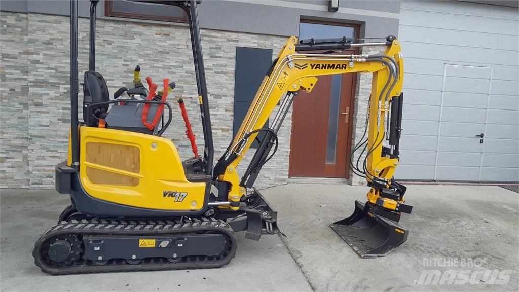 Yanmar Vio 17 حفارات صغيرة أقل من 7 طن (حفارات صغيرة)