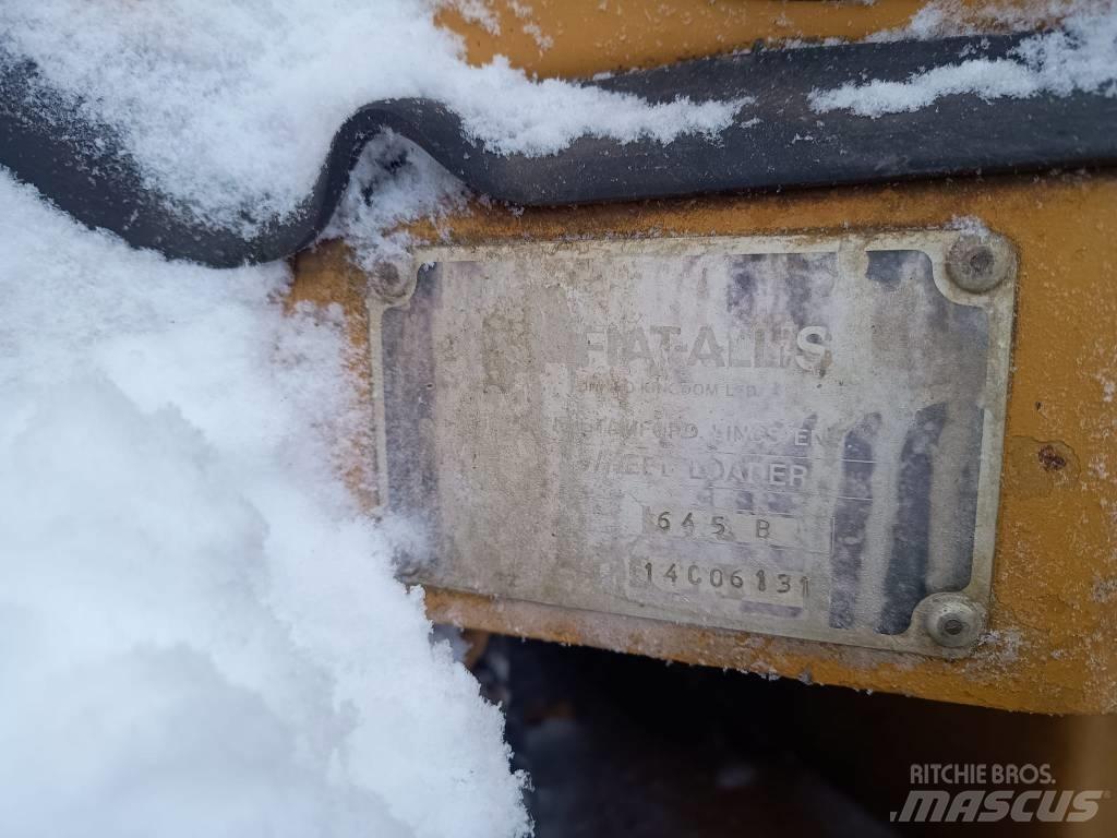 Fiat-Allis 645 B لوادر بعجل
