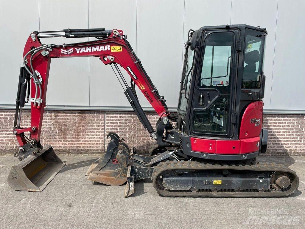 Yanmar VIO33-6 حفارات صغيرة أقل من 7 طن (حفارات صغيرة)