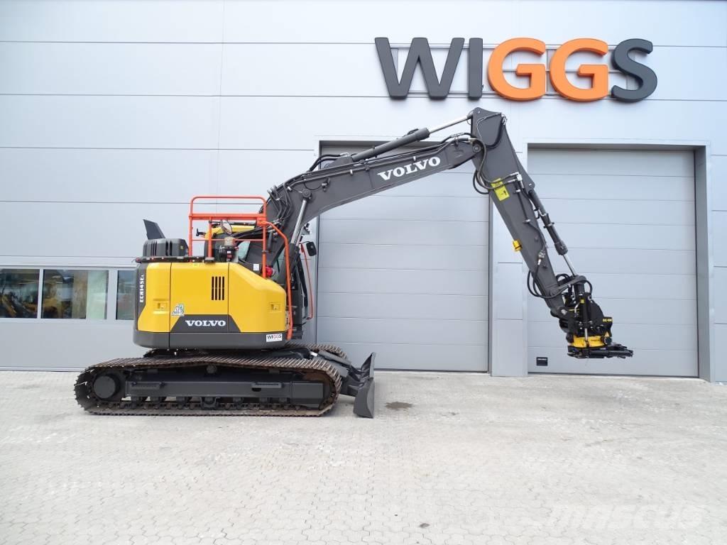 Volvo ECR 145 EL حفارات زحافة