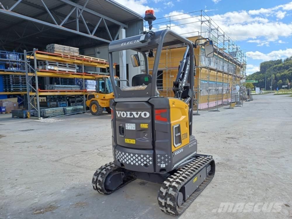 Volvo JECR18E حفارات صغيرة أقل من 7 طن (حفارات صغيرة)