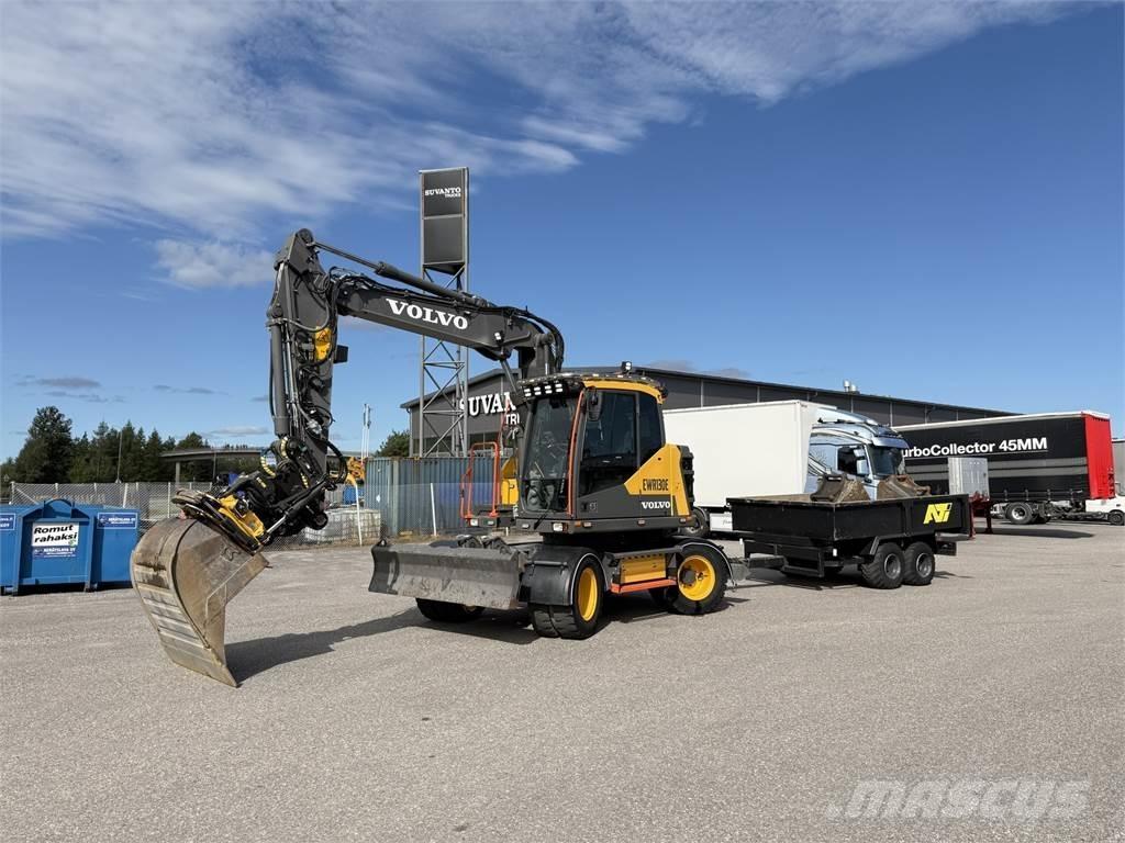 Volvo EWR130E حفارات بعجل