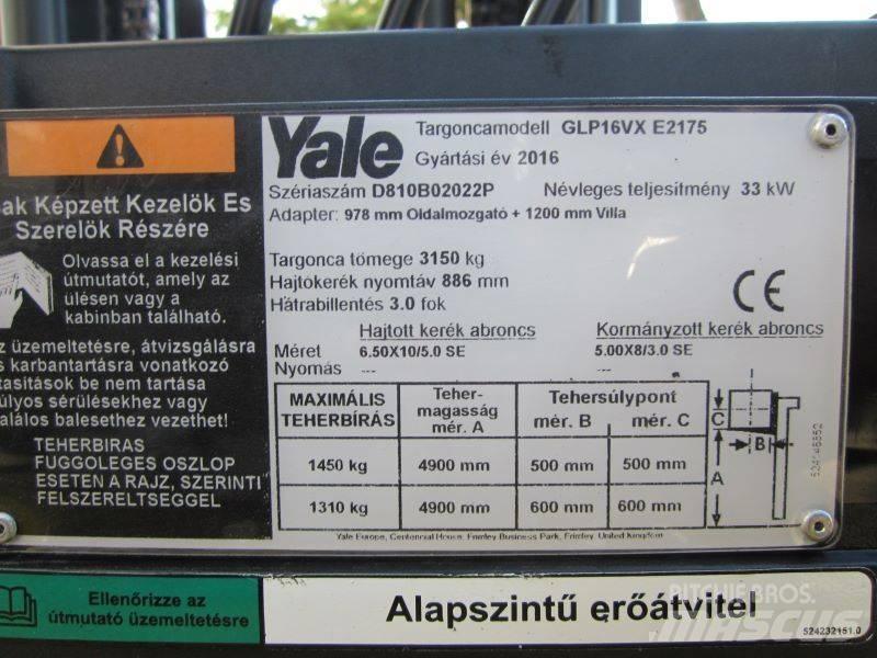 Yale GLP 16 VX شاحنات LPG