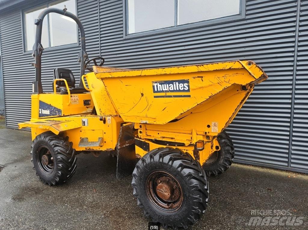 Thwaites 3 tonne عربات نقل قلابة للمواقع