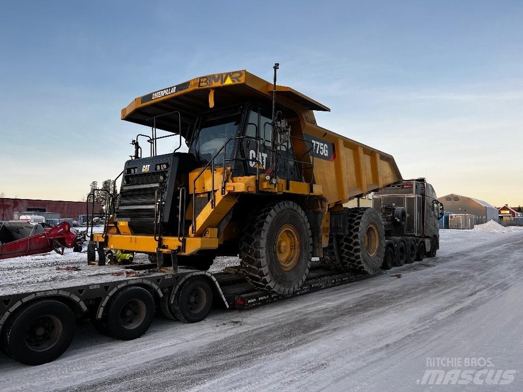 CAT 775 G شاحنات المخلفات الصلبة