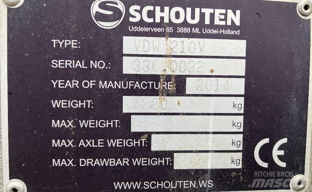 Schouten VDW 210 V ماكينات وملحقات مواش أخرى