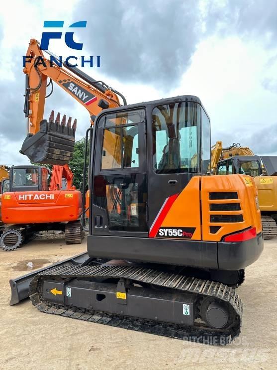 Sany SY 55 حفارات صغيرة أقل من 7 طن (حفارات صغيرة)