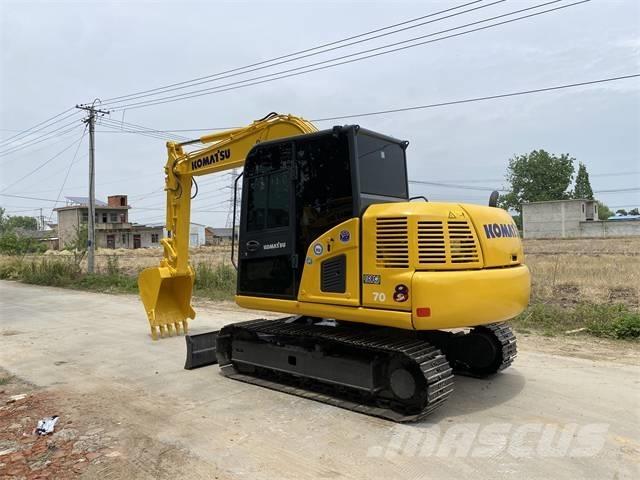 Komatsu pc70-8 حفارات زحافة