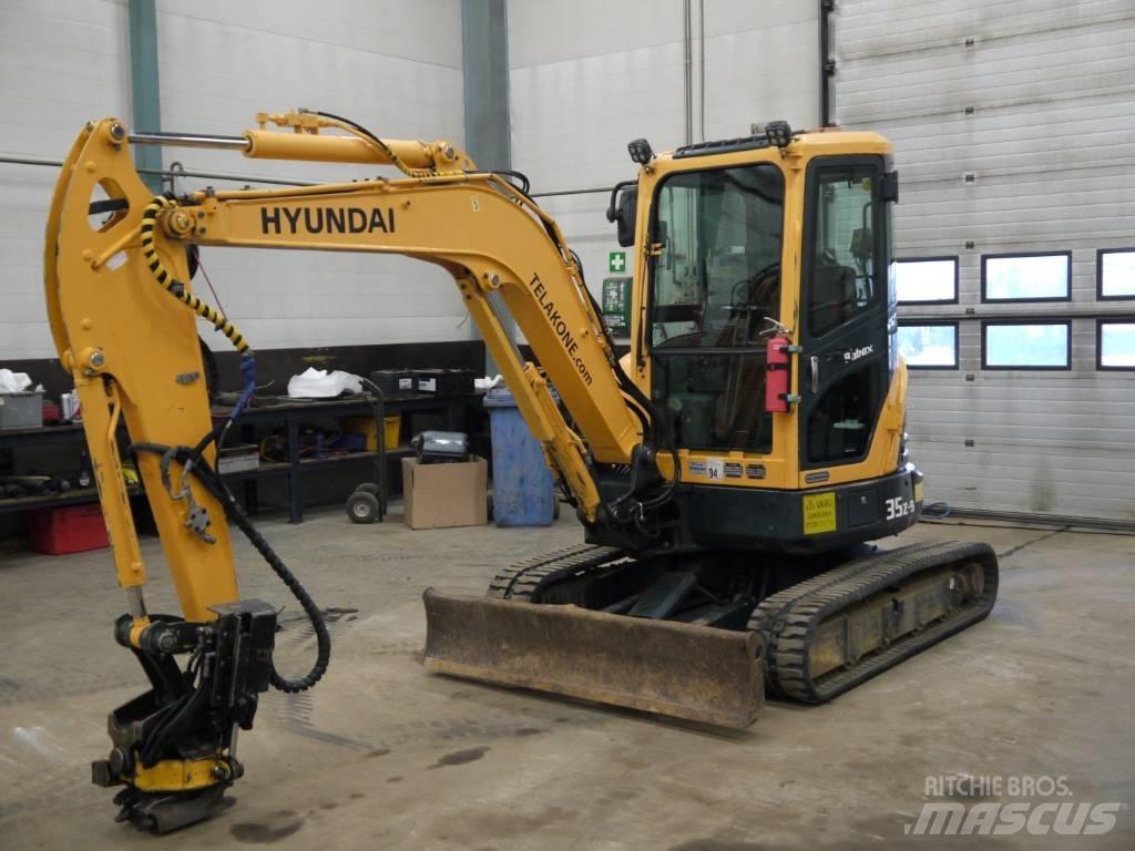 Hyundai R 35 Z-9 حفارات صغيرة أقل من 7 طن (حفارات صغيرة)