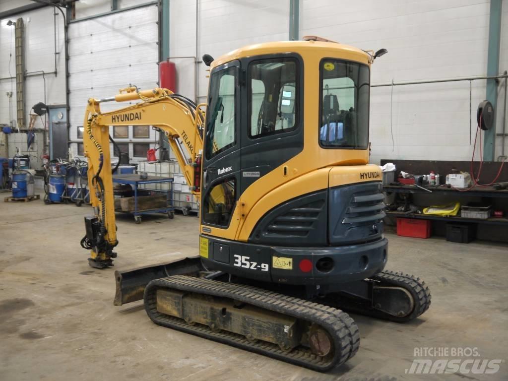 Hyundai R 35 Z-9 حفارات صغيرة أقل من 7 طن (حفارات صغيرة)