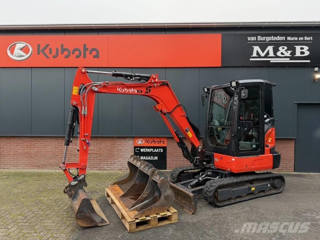 Kubota KX 037-4 حفارات صغيرة أقل من 7 طن (حفارات صغيرة)