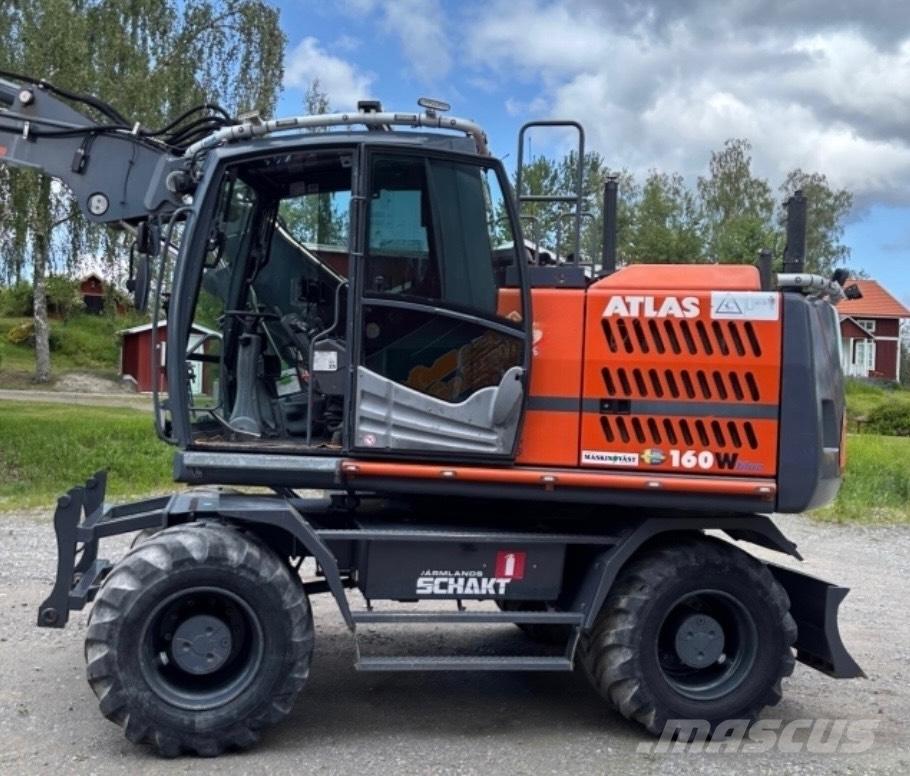 Atlas 160 W حفارات بعجل