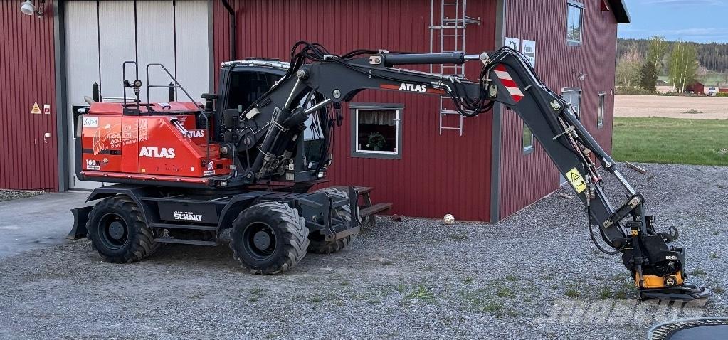Atlas 160 W حفارات بعجل