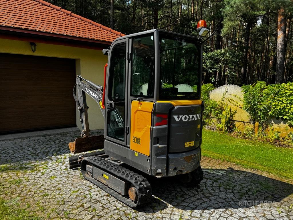 Volvo EC18E حفارات صغيرة أقل من 7 طن (حفارات صغيرة)