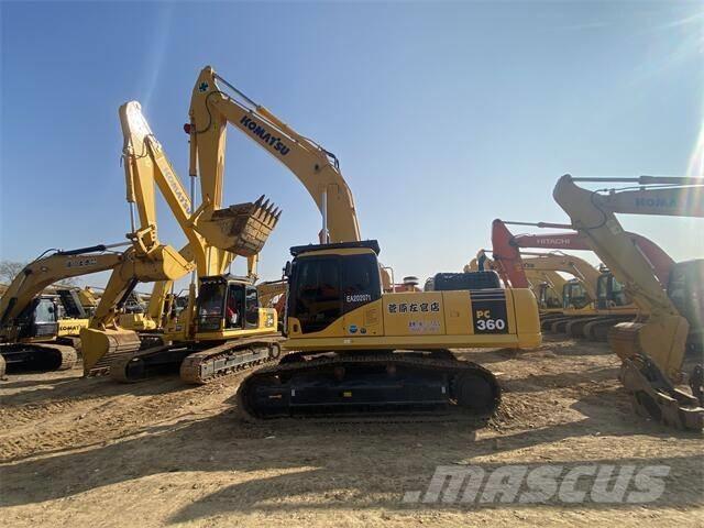 Komatsu PC 360 حفارات زحافة