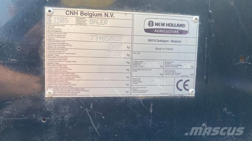 New Holland BR 7060 محزمات مستديرة
