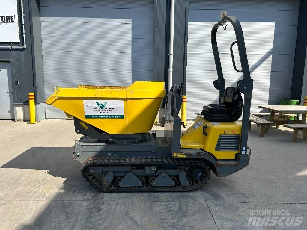 Wacker Neuson DT 15 عربات نقل قلابة مجنزرة