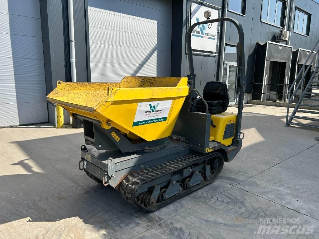 Wacker Neuson DT 15 عربات نقل قلابة مجنزرة
