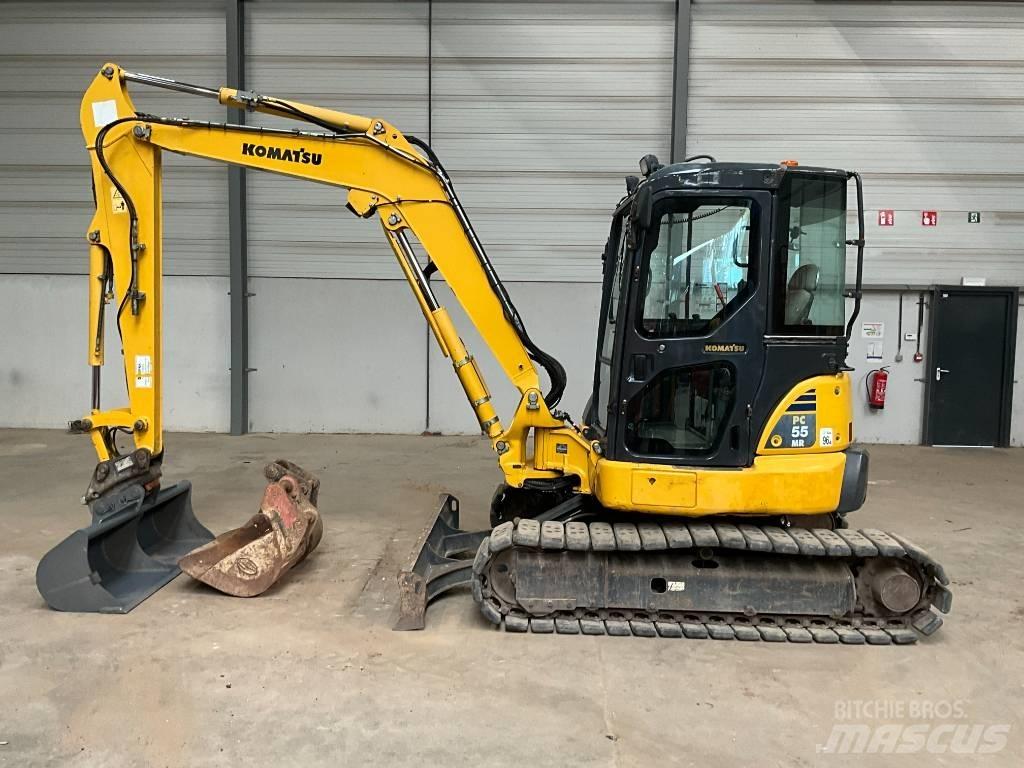 Komatsu PC 55 MR-3 حفارات صغيرة أقل من 7 طن (حفارات صغيرة)