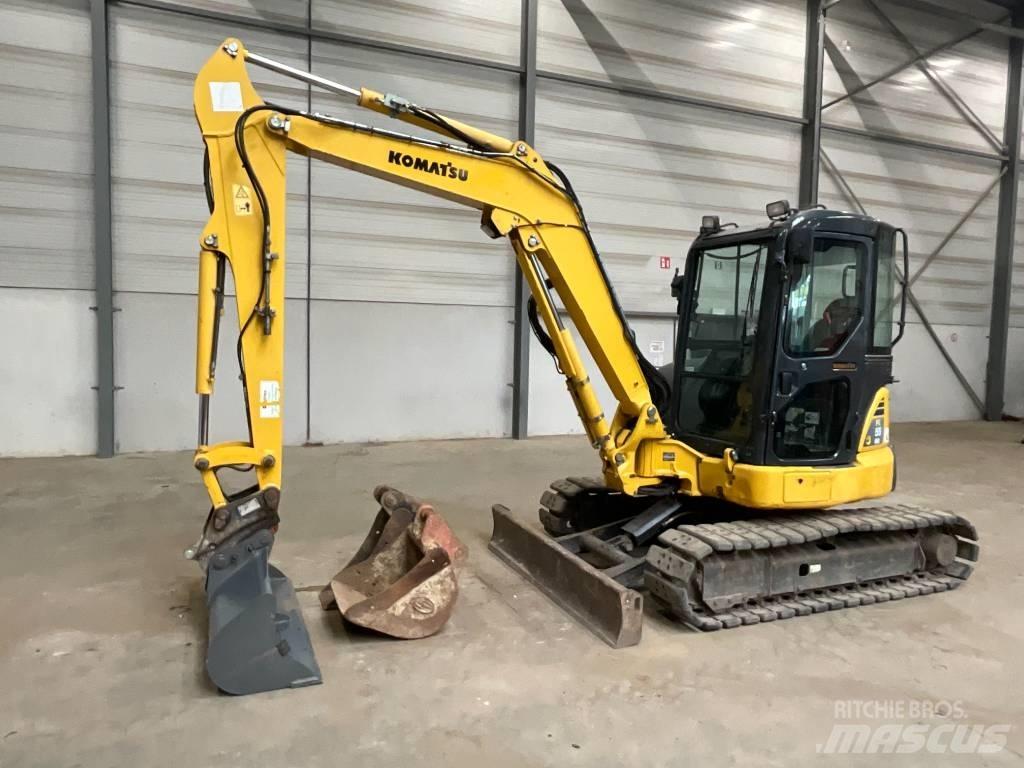 Komatsu PC 55 MR-3 حفارات صغيرة أقل من 7 طن (حفارات صغيرة)
