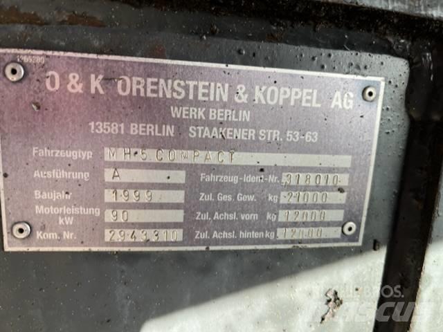 O&K MH 5 Compact كابينة والداخلية