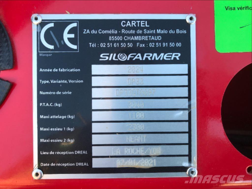 Silofarmer 280 آلات تمزيق الحزم وتقطيعها ونشرها