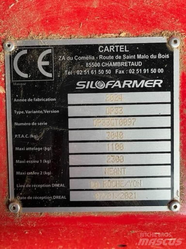 Silofarmer P 280 آلات تمزيق الحزم وتقطيعها ونشرها