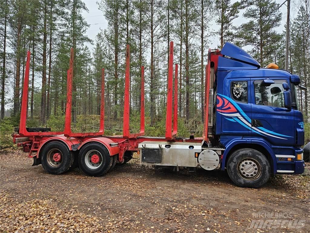 Scania R 730 شاحنات أشجار