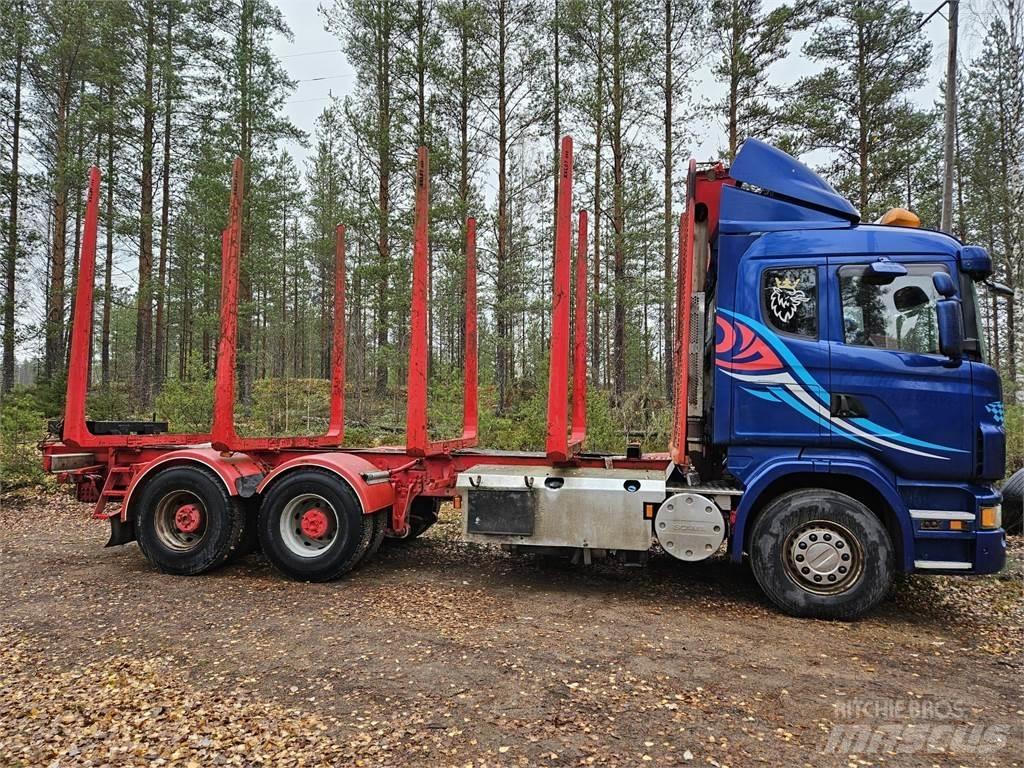 Scania R 730 شاحنات أشجار