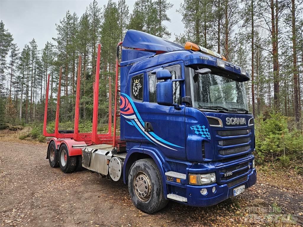 Scania R 730 شاحنات أشجار