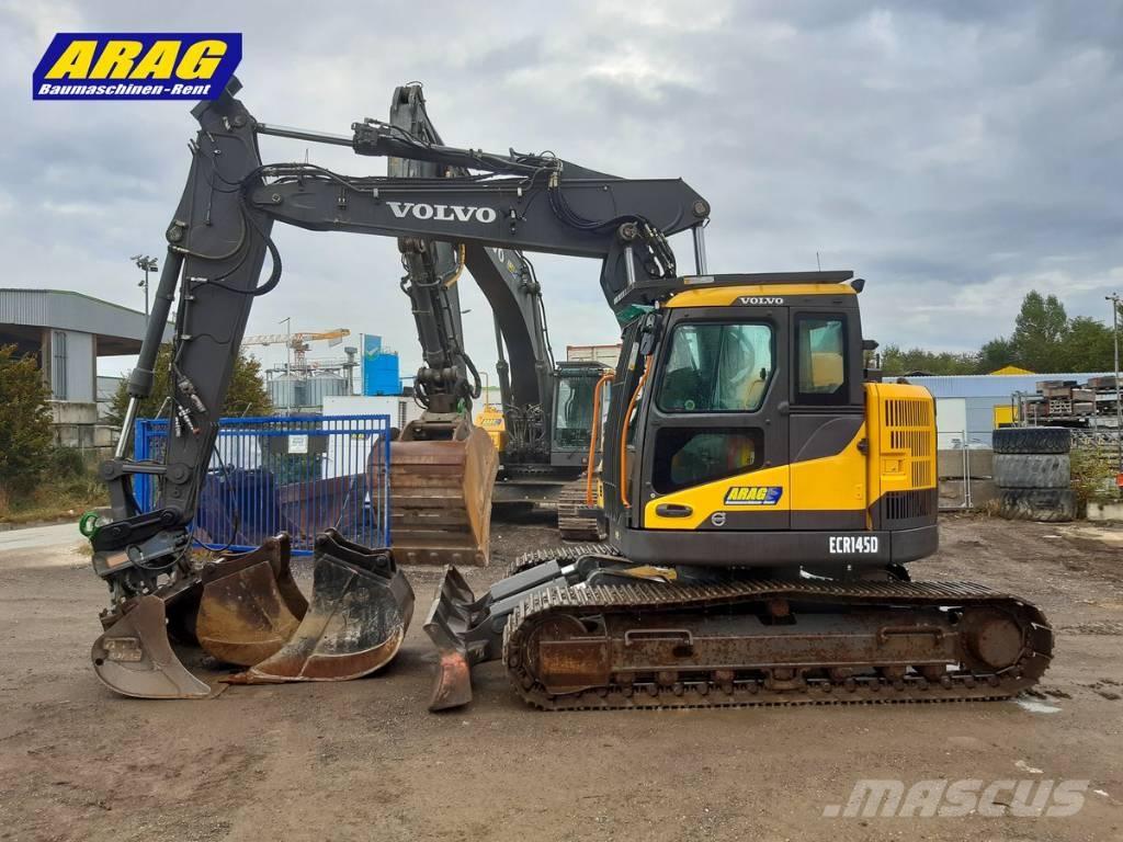 Volvo ECR 145 DL حفارات زحافة